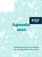 Calendario Agenda Corazones 2023