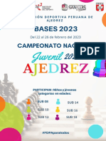 Bases Del Nacional Juvenil de Ajedrez 2023