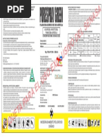 ETIQ. PQUA PURESORAY GREEN - 6000 Gal, Petro-Canada Procitrus