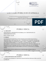 Presentación de 4 Pueblos en Guatemala