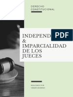 Independencia He Imparcialidad de Los Jueces