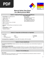 Zinc (Metal) Granular