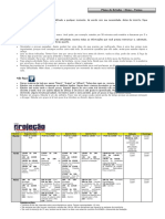 Plano de Estudos - Modelo