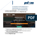 Tutorial de Acceso A La Plataforma - Generacion 17