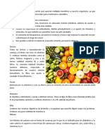 Las Frutas y Verduras Son Alimentos Que Aportan Múltiples Beneficios A Nuestro Organismo