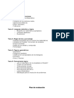 Planificacion de La Materia Logica y Matematica