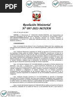 RM. 097-2021-MINAM Lineamientos Metodológicos para La Formulación y Actualización de Las ERCC PDF