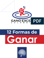 Gano Excel Colombia - 12 Formas de Ganar - 20221111