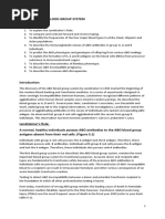 Module 03 Abo Blood Group System