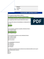 Evaluacion Electricista General