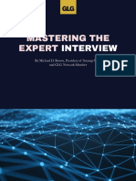 GLG MasteringTheExpertInterview Ebook