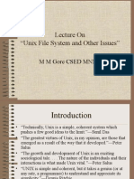 Unix File System