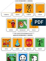 03 Tarjetas de Vocabulario Celebramos Carnaval