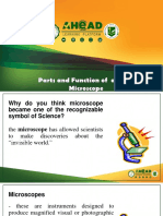 Parts and Function of Light Microscope