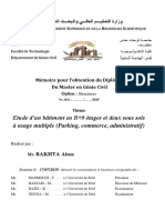 Etude D'un Batiment en R+9+2SS