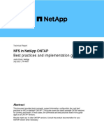 NFS in NetApp ONTAP Best Practices