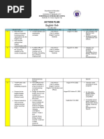 Action Plan English Club