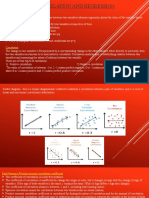 Correlation and Regression