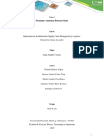 Analisis Del Proceso de La Logística de Distribución de Los Productos Perecederos