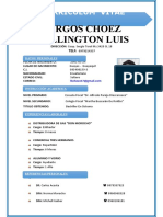 Curriculum Vitaeburgos Choez Wellington Luis