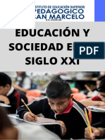 Modulo Educacion y Sociedad en El Ciclo Xxi Iii