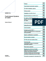 Simatic Fault-Tolerant Systems S7-400H: 1 2 3 4 5 6 7 8 9 10 11 12 13 14 15 16 17 A B C D E F