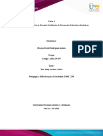 Pedagogia y Didactica para La Inclusion Tarea 1