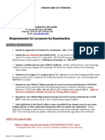 20 21 Nclex Requirements For Licensure by Examination 06-08-22. Rev. 1 1