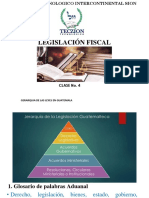 Legislación Fiscal: Clase No. 4