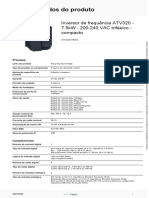 Altivar Machine ATV320 - ATV320U75M3C