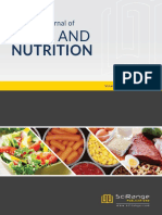 Food and Nutrition: International Research Journal of