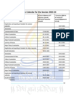 Academic Calendar 2022-23