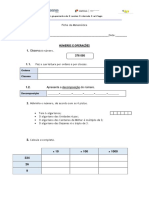 Teste Matematica 4 Ano