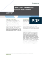 The Forrester Wave™ - Zero Trust Extended Ecosystem Platform Providers, Q3 2020