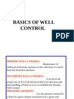 Basics of Well Control