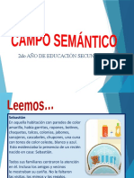 Campo Semantico - 2do Secundaria