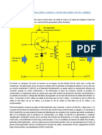 Circuito de Protección Contra Algún Problema en La Salida