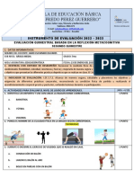 Examen Metacognitivo 7mo Educación Física