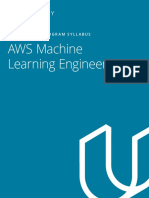 AWS Machine Learning Engineer Nanodegree Program Syllabus