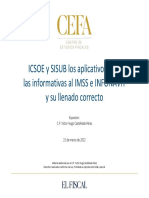 ICSOE y SISUB Los Aplicativos para Las Informativas Al IMSS e INFONAVIT 1