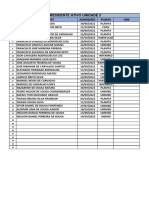 Lista de Residentes Und 03