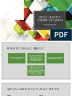 Small Group Communication