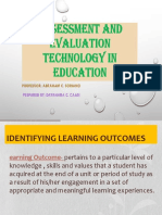 Assessment and Evaluation Technology in Education