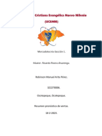 Universidad Cristiana Evangélica Nuevo Milenio (Ucenm) : Mercadotecnia-Sección 1