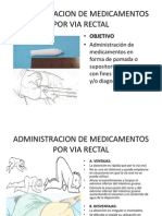 Diap - Adm de Med Por Via Rectal