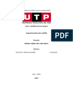 Tarea - Identificación de Riesgos