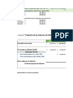 1 Presupuesto Del Efectivo Ejercicio para Resolver Ibero O2022