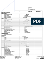 Ford Courier 1991 1.3 Techincal Data