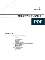 Marketing Channels: Chapter Outline