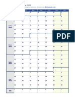 Calendrier Par Semaine 2023